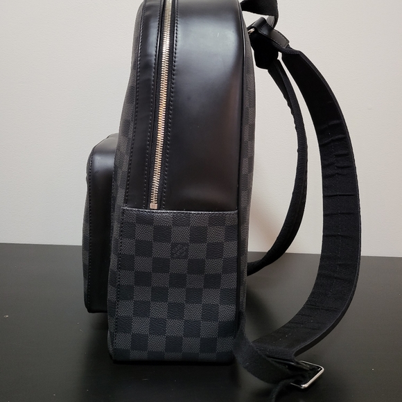 *SOLD*Josh Damier Graphite Canvas in Grey - Picture 3 of 13